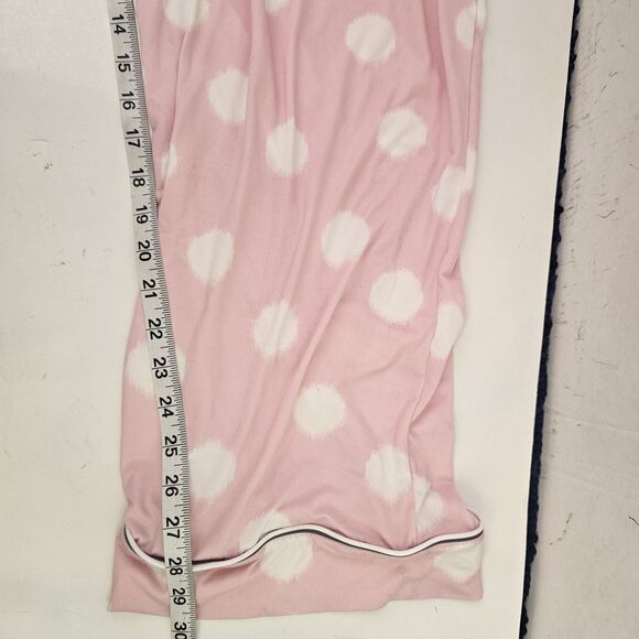 Simply Vera Wang Pajama Loungewear Pink White Polka Dot Sz XXL Soft Comfort S367 - Picture 9 of 11